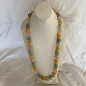 Vintage women necklace GSJ 15” long